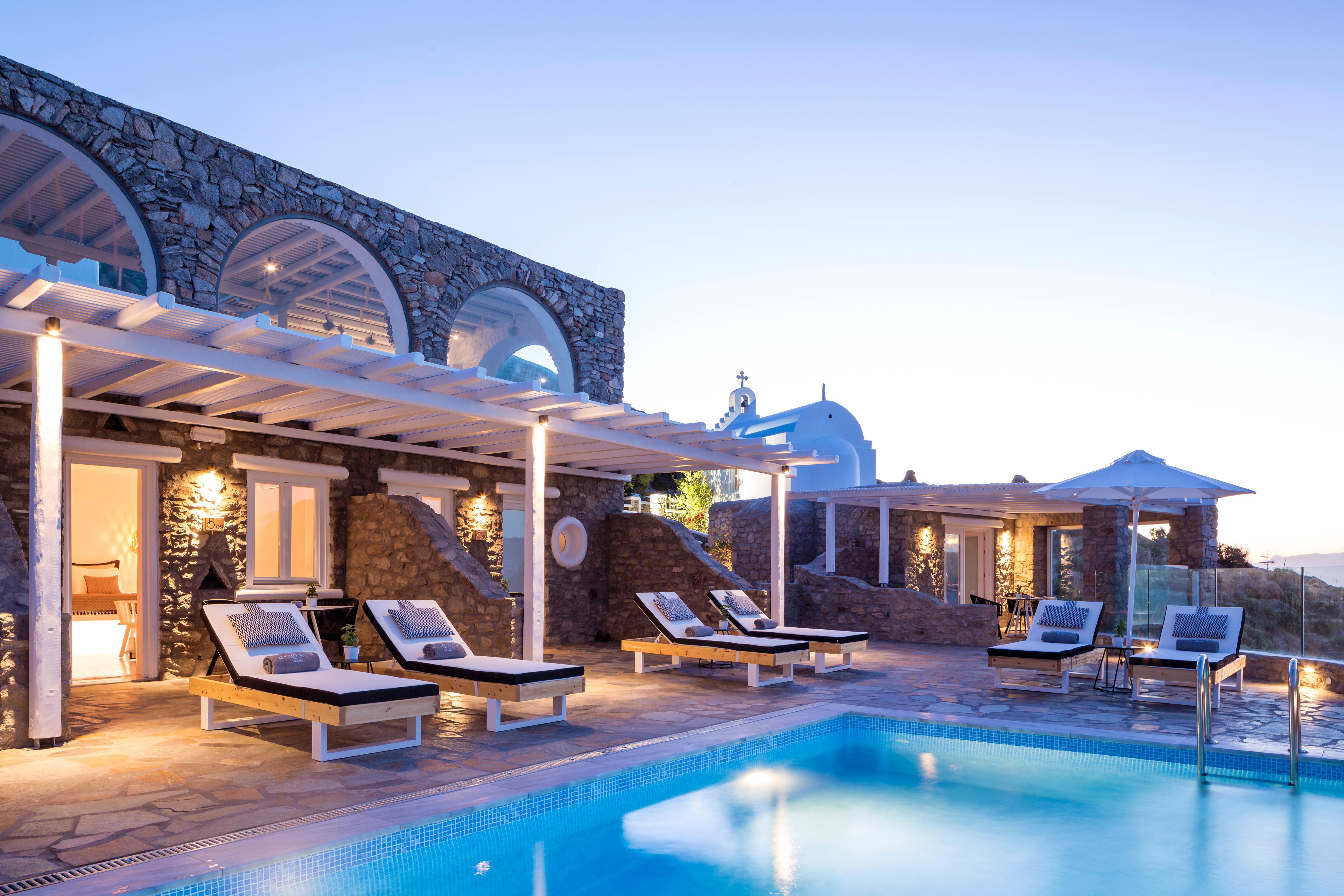 Mykonos No5 Luxury Suites & Villas Mykonos Town Exteriér fotografie